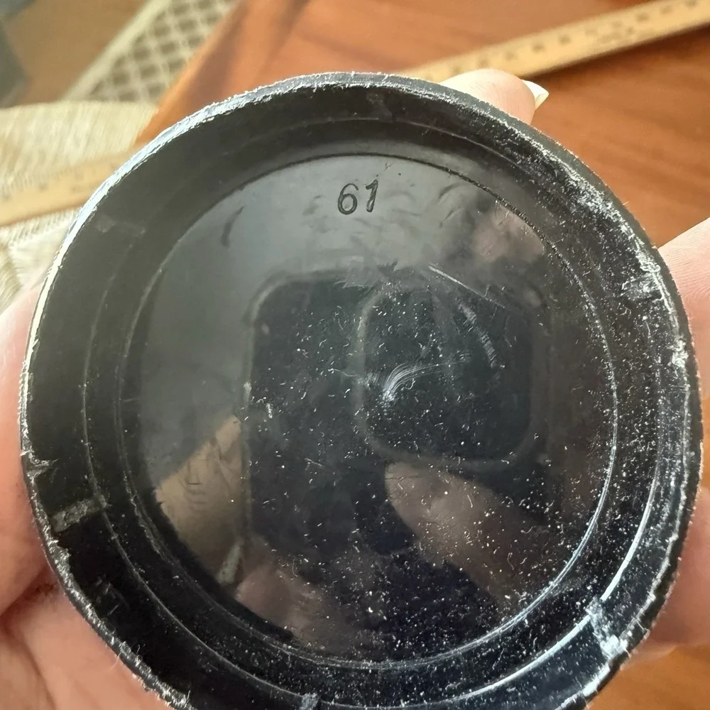 Vintage Camera Lens Cap & Accessory Lot 8pc Olympus Sony Tiffen 49mm 55mm 61mm